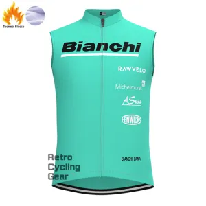 2021 Bianchi Fleece Retro Cycling Vest