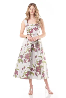 Brooke Tea Length Dress