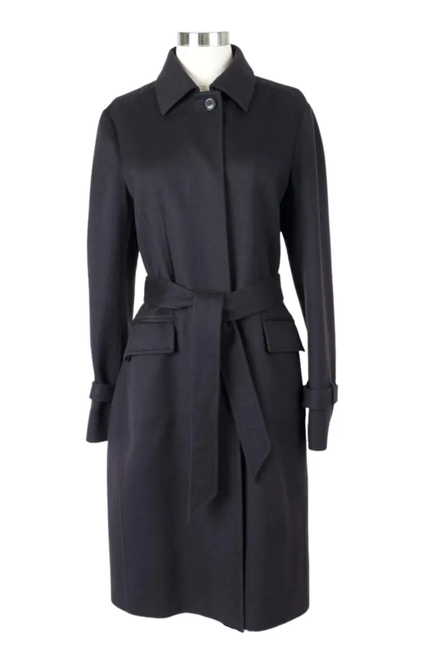 Cashmere Belted Dress Coat