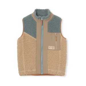 Terry Vest in Smoke Grey