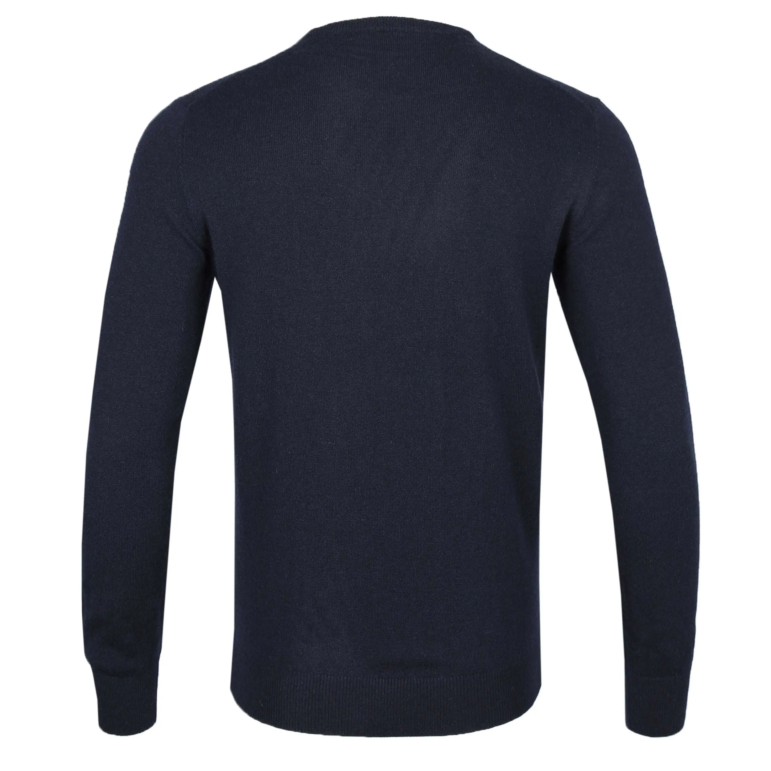 Thomas Maine Crew Neck Cashmere Knitwear in Black