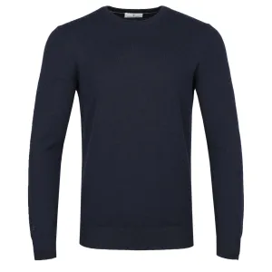 Thomas Maine Crew Neck Cashmere Knitwear in Black